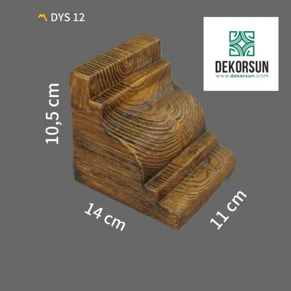11'LİK  AHŞAP GÖRÜNÜMLÜ PAYANDA 