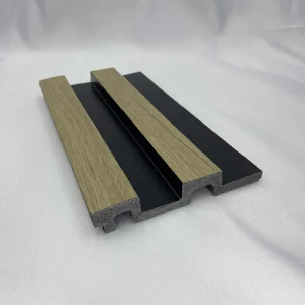 Polimer Duvar Lambri  CROWN OAK & BLACK 2x12x290cm