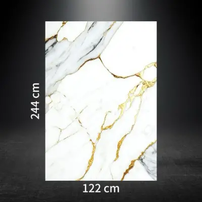 PVC  Duvar Paneli CARRARA GOLD 122*244cm