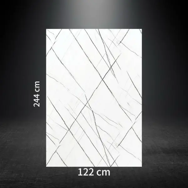 PVC Duvar Paneli SAHARA WHITE 122*244cm