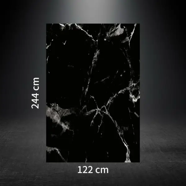 PVC Duvar Paneli  BLACK WHITE 122*244cm