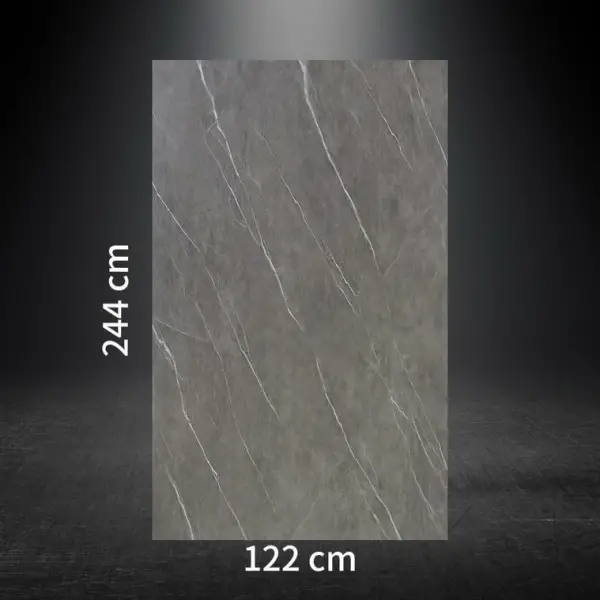 PVC Duvar Paneli PIETRA GREY  122*244cm